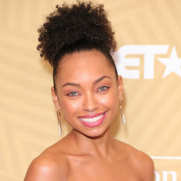 Easy Curly Hairstyles Pouf Logan Browning